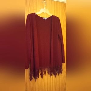 Charlotte Russe beautiful burgundy camisole.
